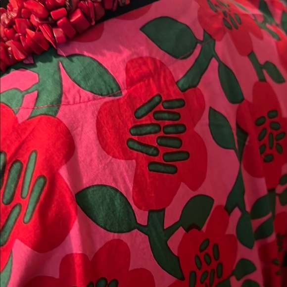 Floral Pink and Red Dress by Cyclamen - Picture 8 of 8